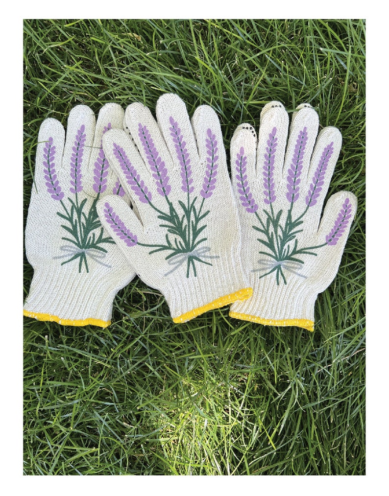 New Lavender Gardening Gloves