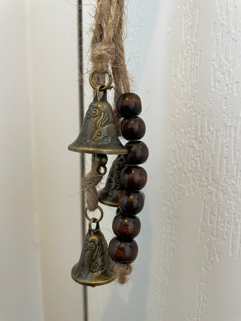 Traditional Witch Bells With Hares And Birds