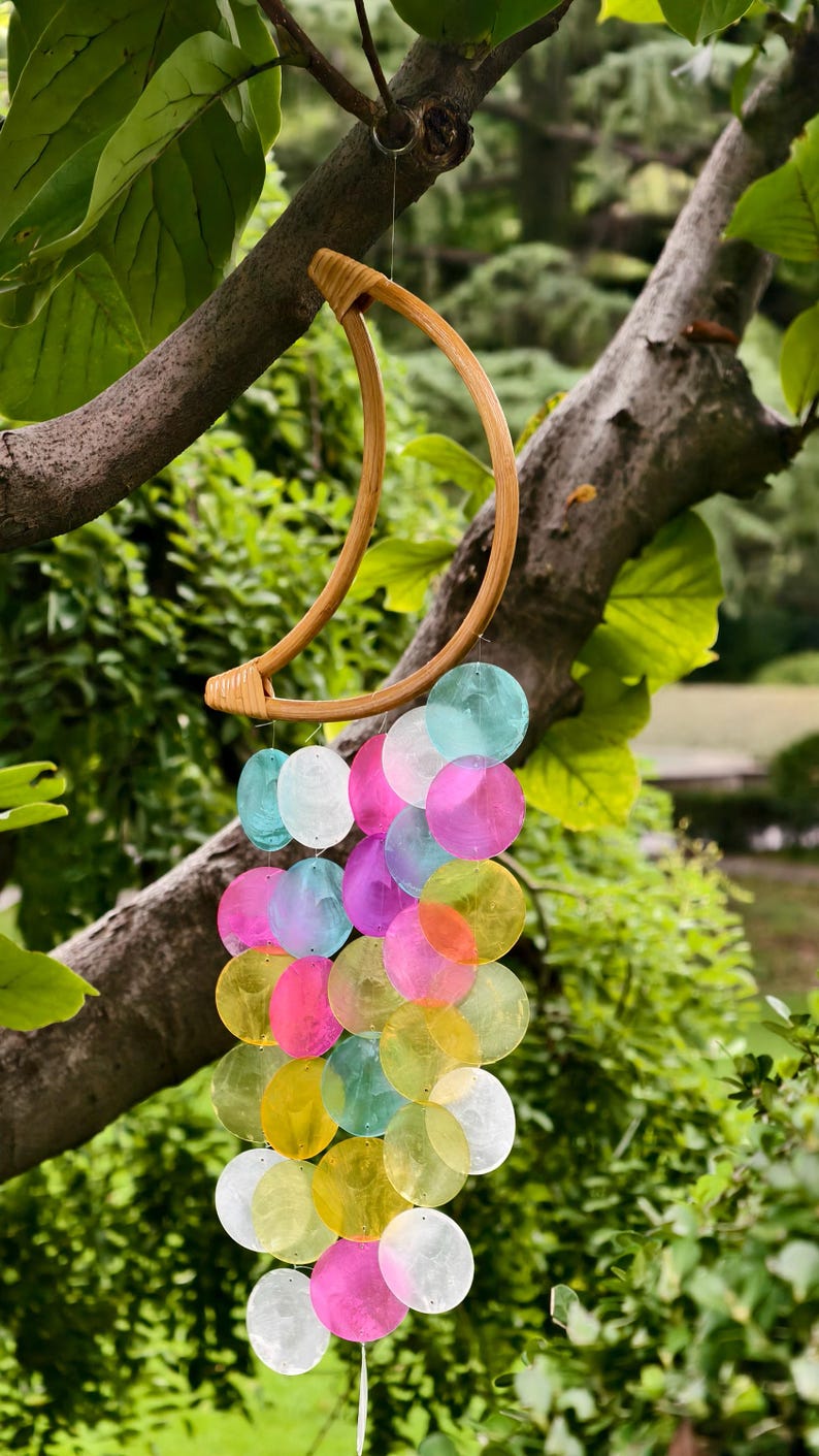Colorful Wind Chimes | Custom Memorial Gift