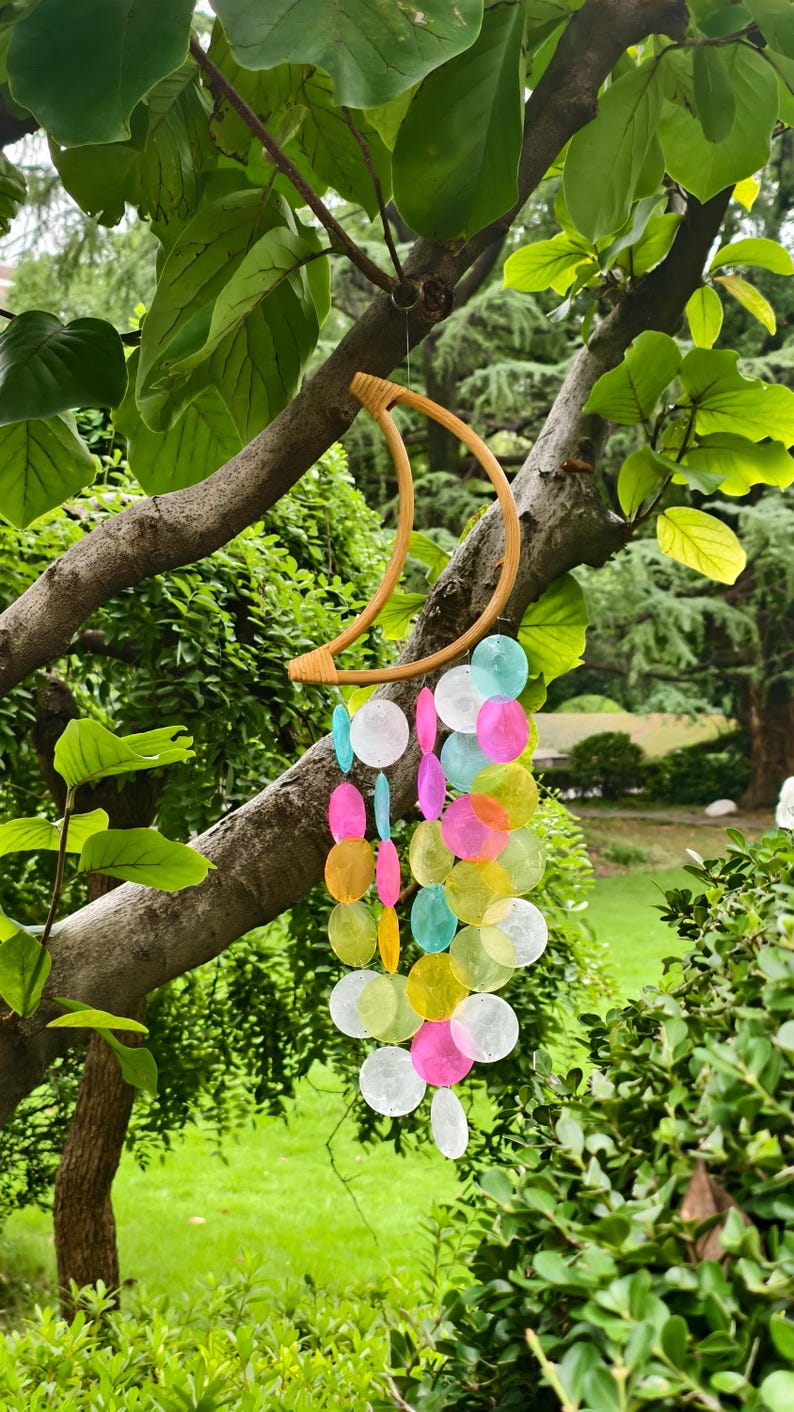 Colorful Wind Chimes | Custom Memorial Gift
