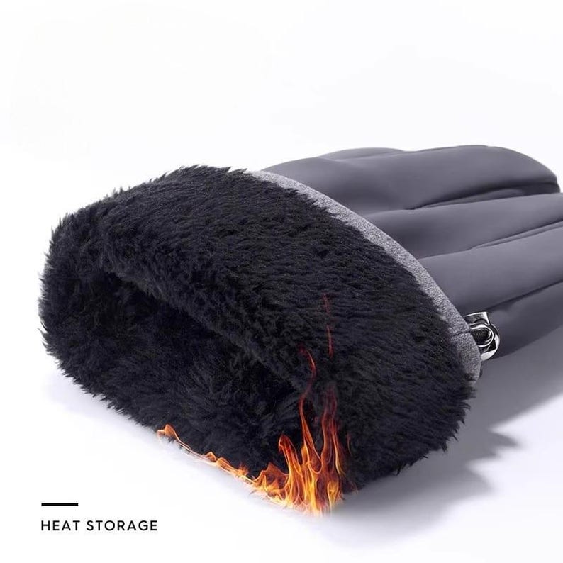 Touchscreen Winter Gloves: Non-Slip, Thermal, Lightweight